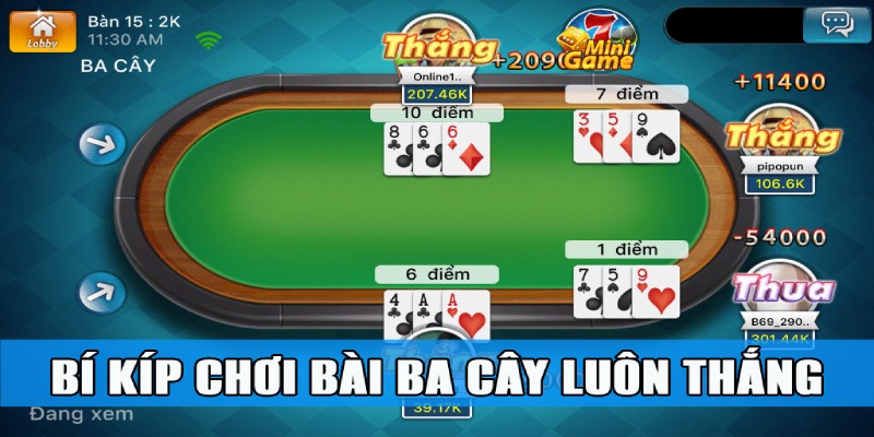 Những Lời Khuyên Để Trở Thành Cao Thủ Ba Cây